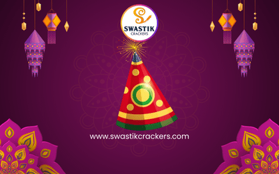 Swastik Flower Pot Crackers - Best for Diwali